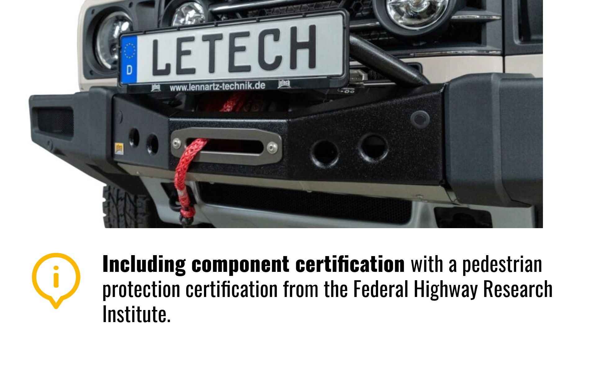 LeTech winch attachement | LeTech